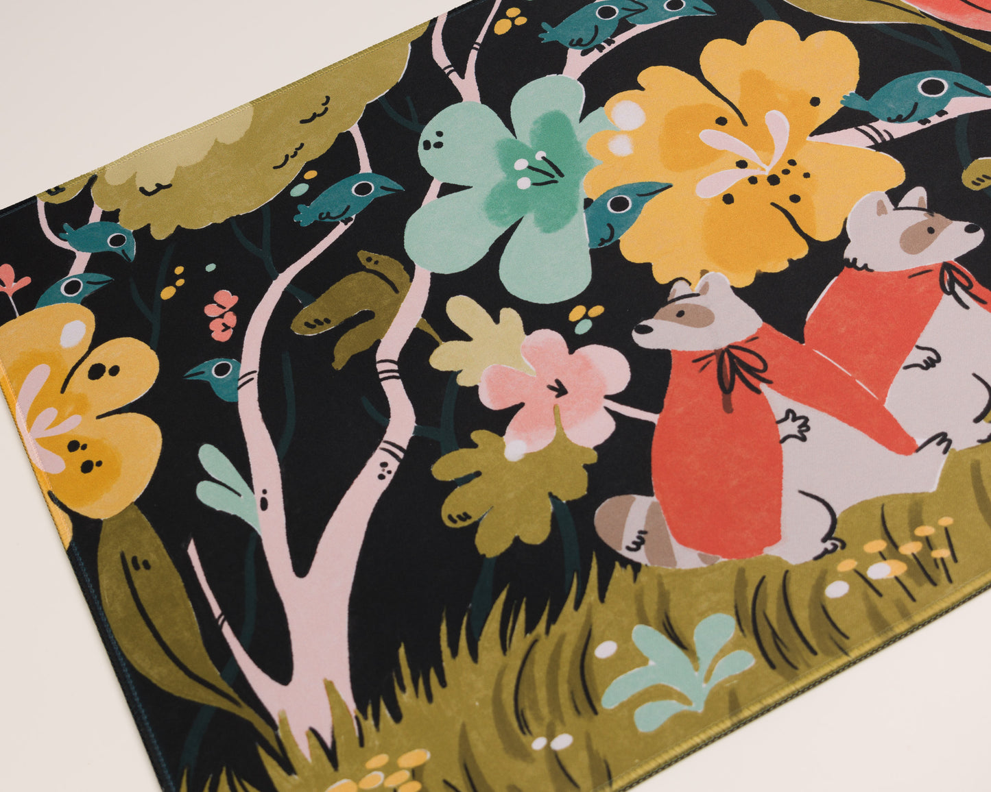 Into the Dark Woods - Large Desk Mat