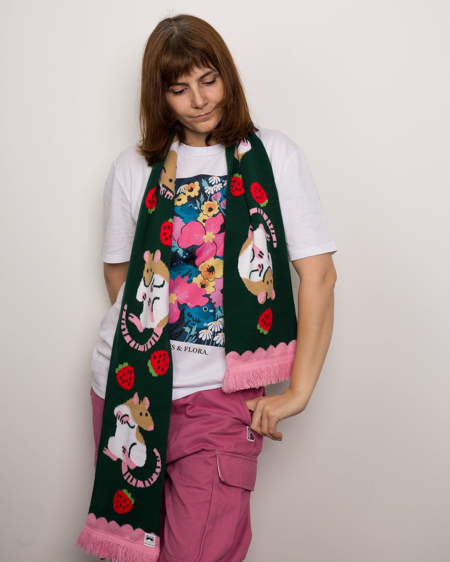 Rats and Berries - Scarf
