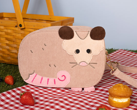 PREORDER Possum - Corduroy Crossbody bag