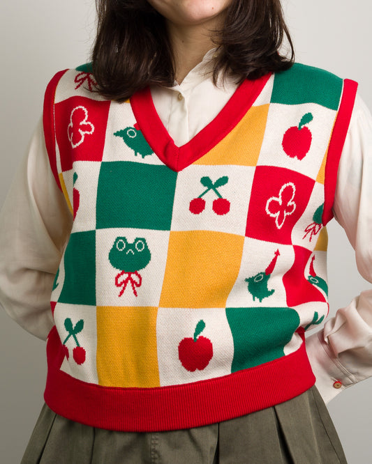 PREORDER The Golden Orchard - Cotton Knit Vest