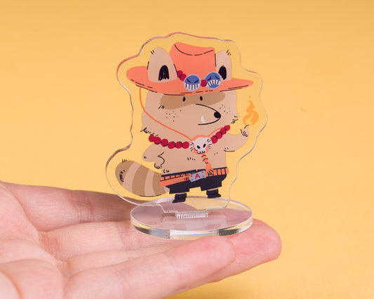 Fire Fist - Raccoon Pirates Acrylic Standee