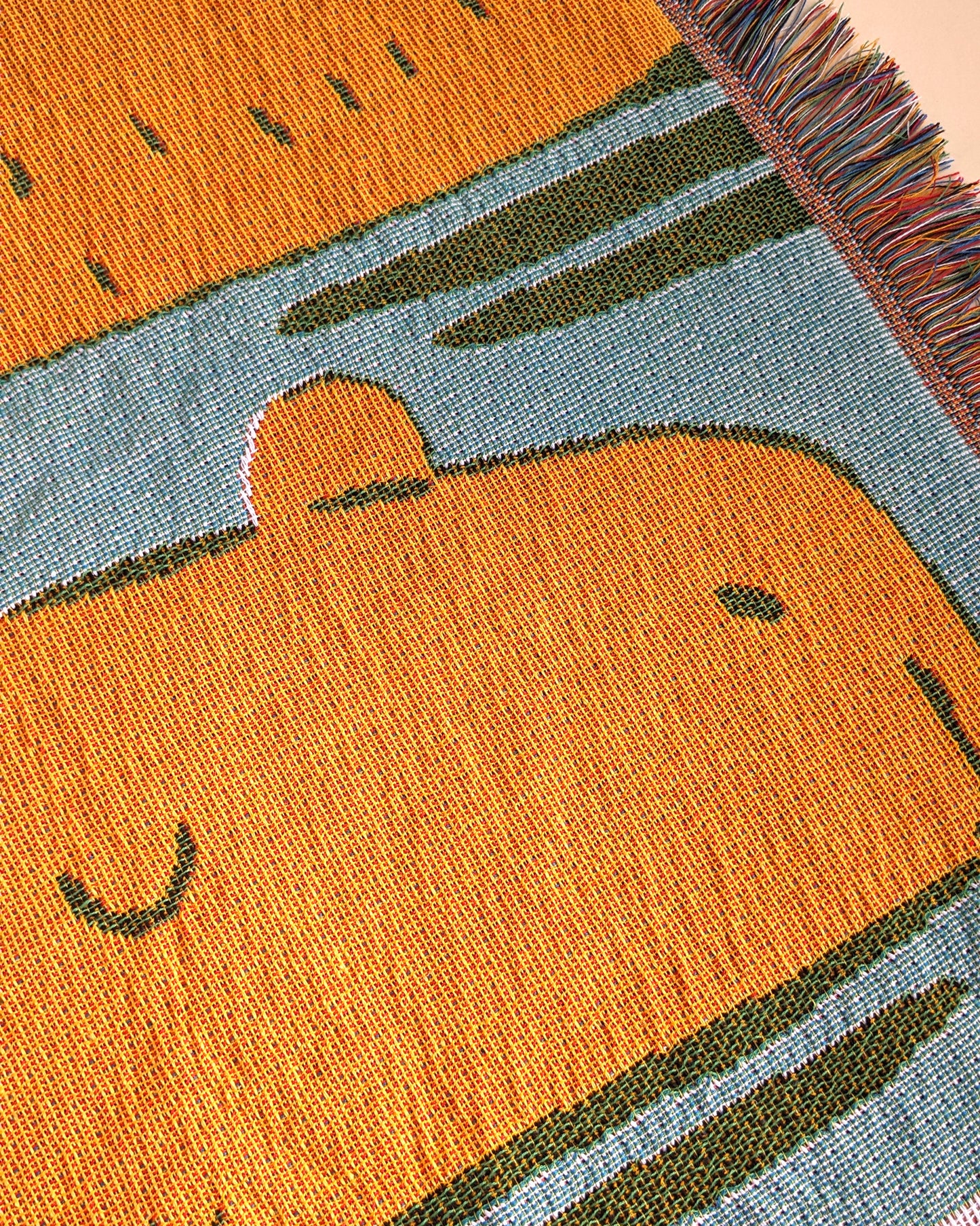 Capybaras and Oranges - Tapestry Throw Blanket