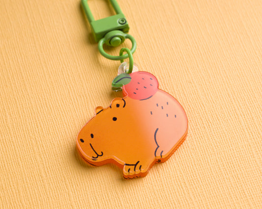 Mini Capybara - Acrylic Keychain