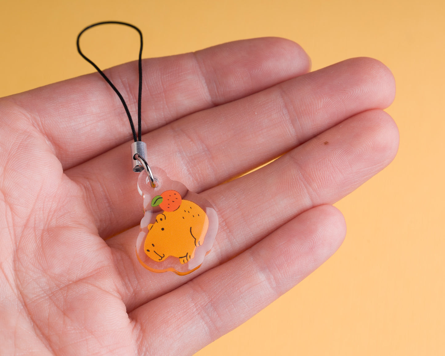 Capybara - Acrylic Phone Charm