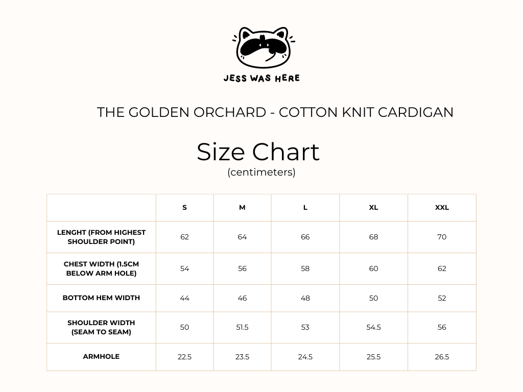 PREORDER The Golden Orchard - Cotton Knit Cardigan