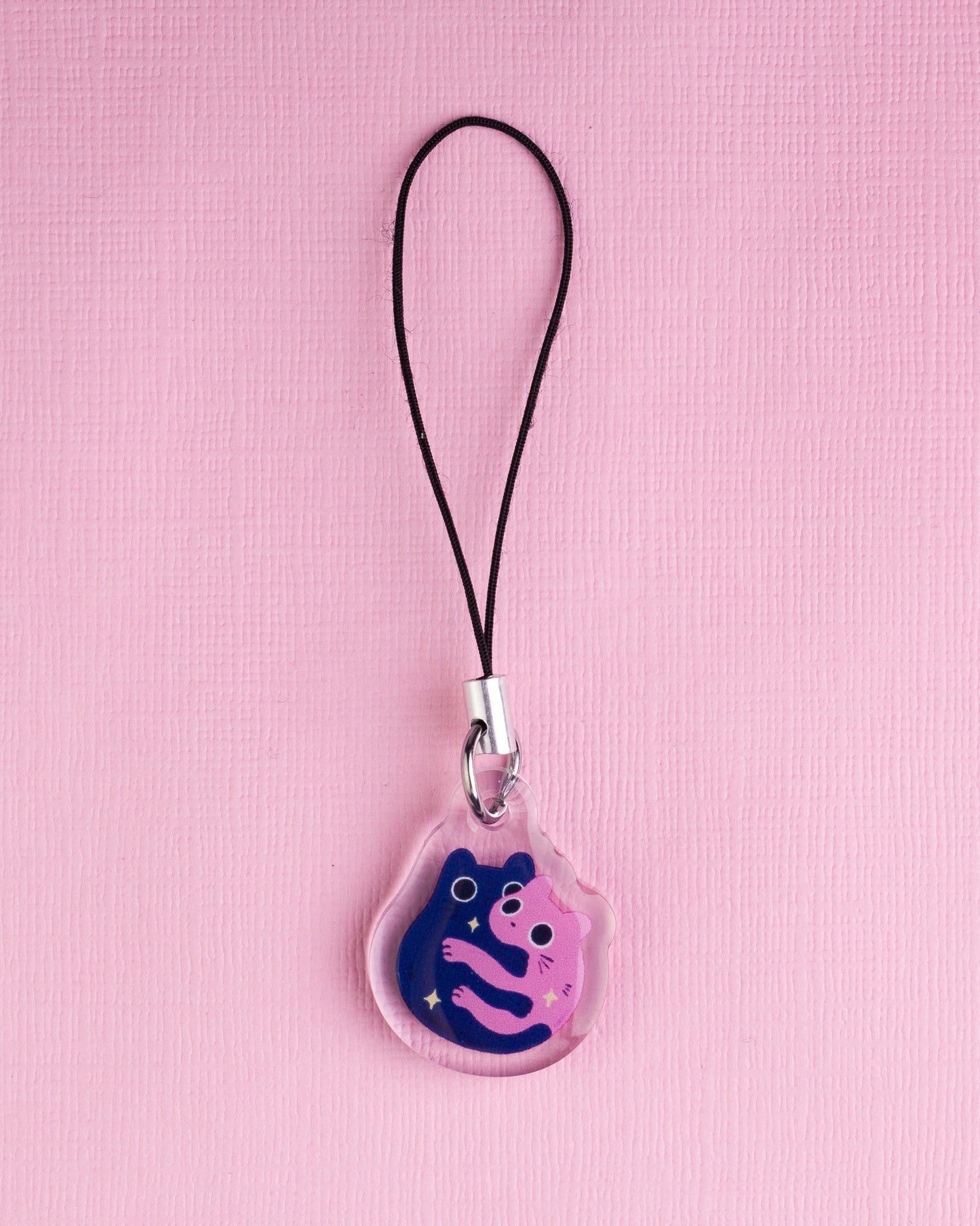 Snug Cats - Acrylic Phone Charm
