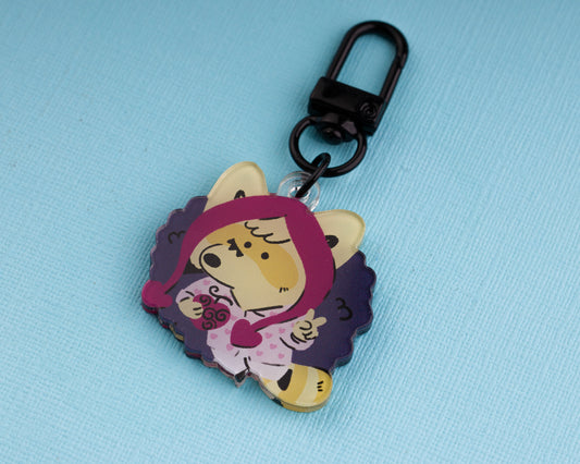 Corasan - Raccoon Pirates Acrylic Keychain