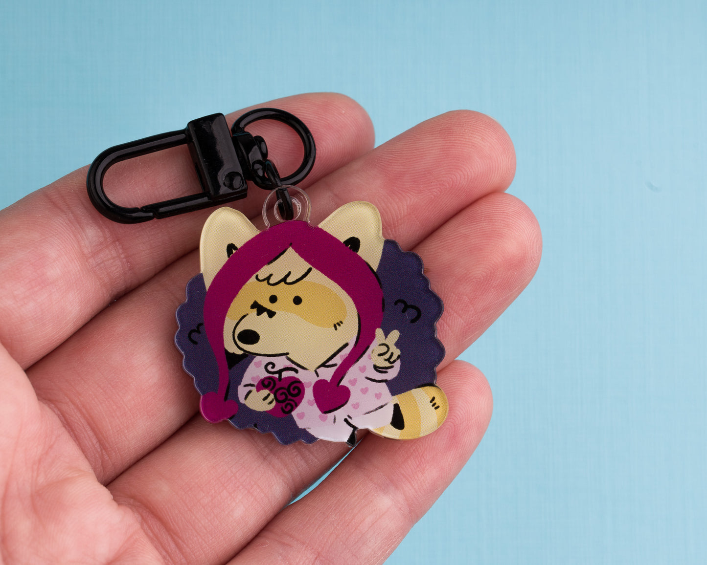 Corasan - Raccoon Pirates Acrylic Keychain