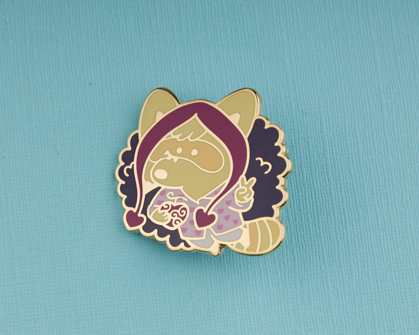 Corasan - Raccoon Pirates Enamel Pin