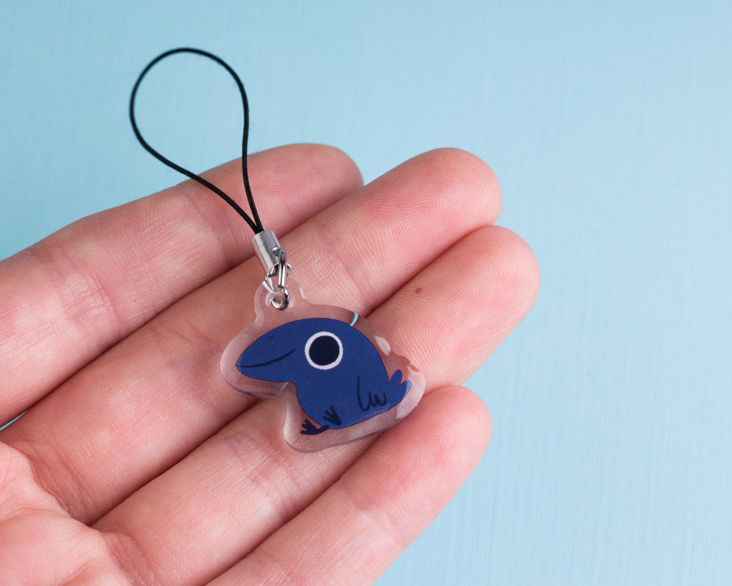 Mini Crow - Acrylic Phone Charm