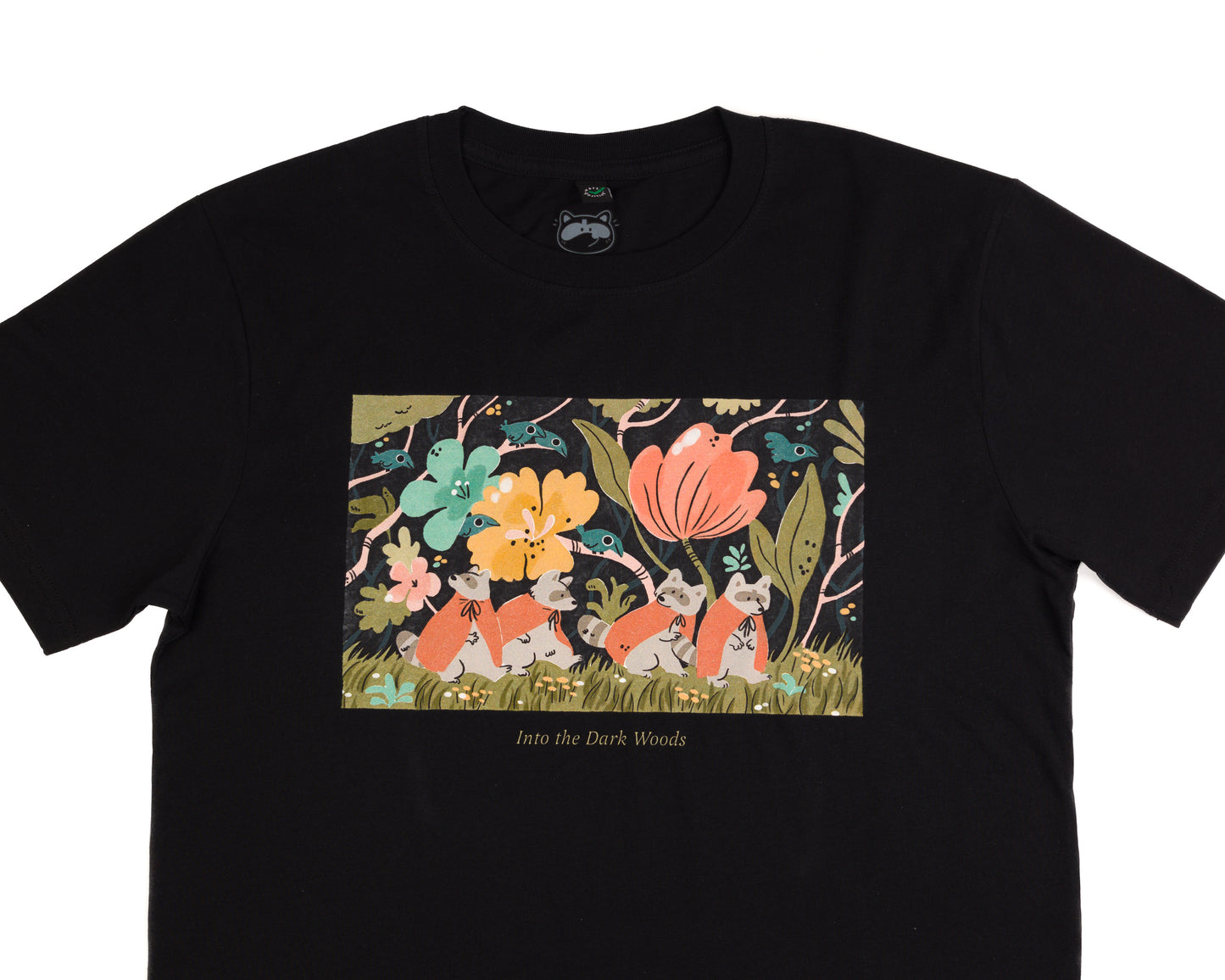 Into the Dark Woods - Black T-shirt