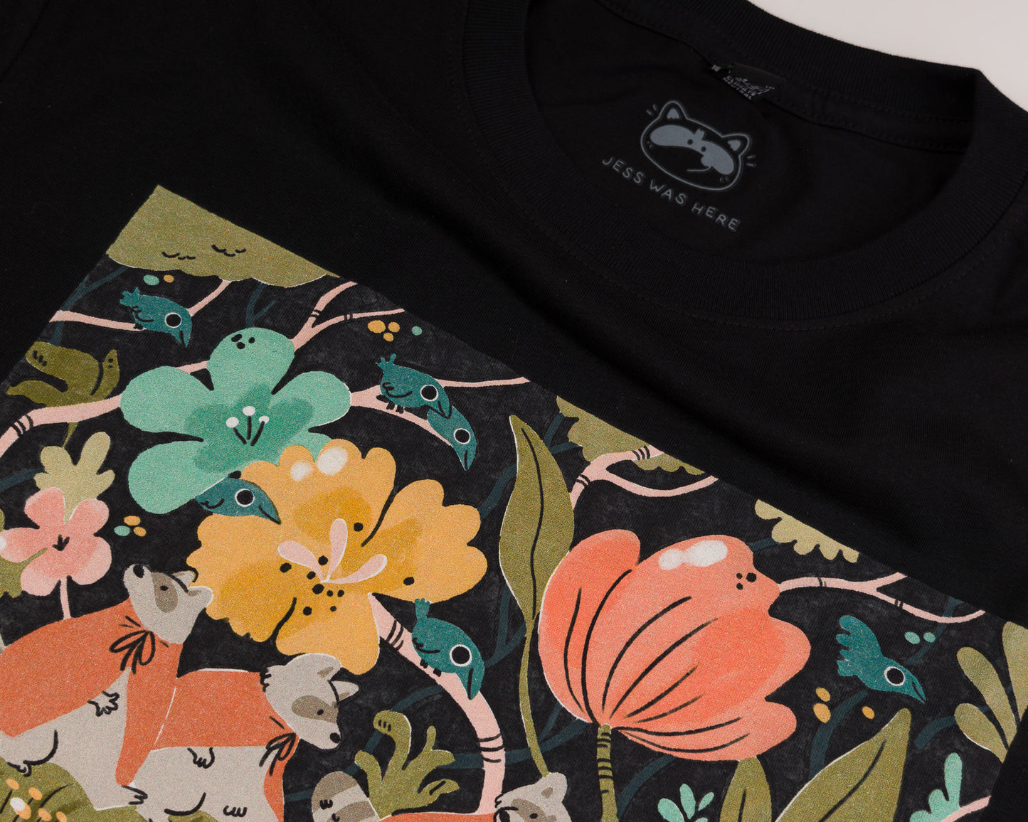 Into the Dark Woods - Black T-shirt
