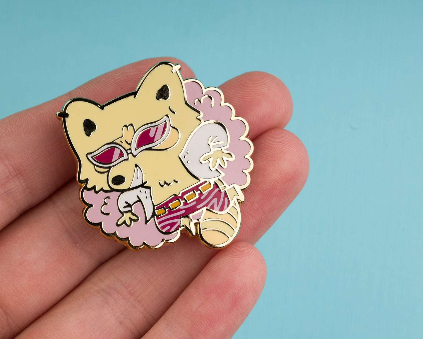 Doffy - Raccoon Pirates Enamel Pin