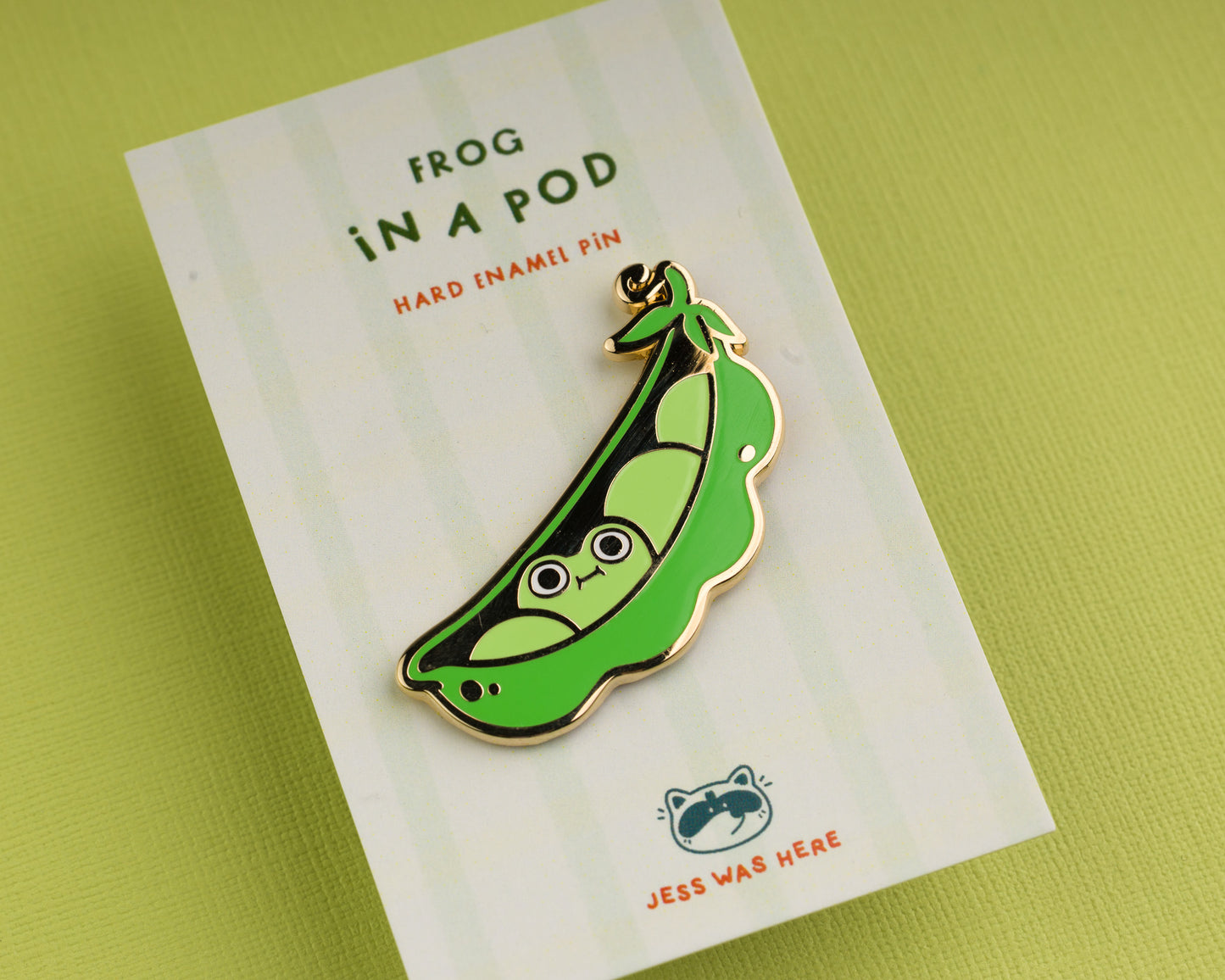 Frog in a Pod - Enamel Pin