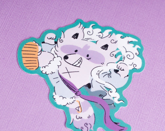 Gear - Raccoon Pirates Vinyl Sticker