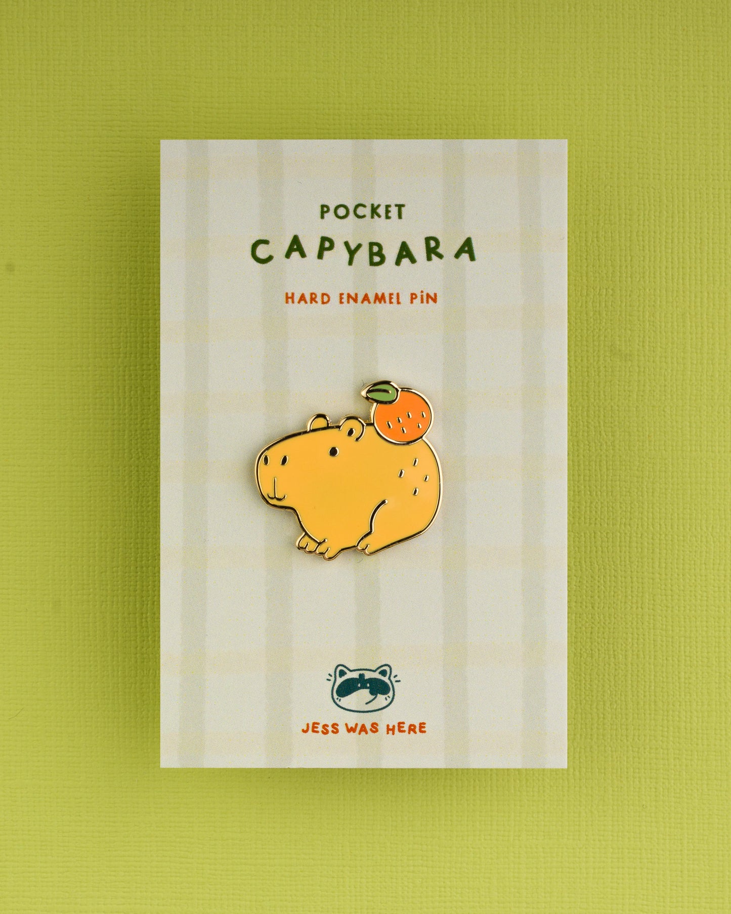 Mini Capybara - Enamel Pin