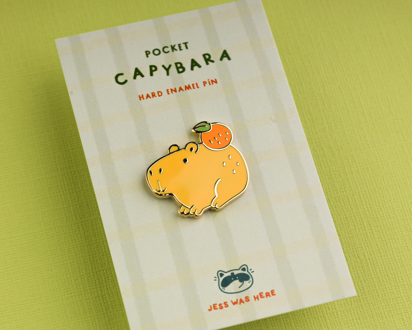 Mini Capybara - Enamel Pin