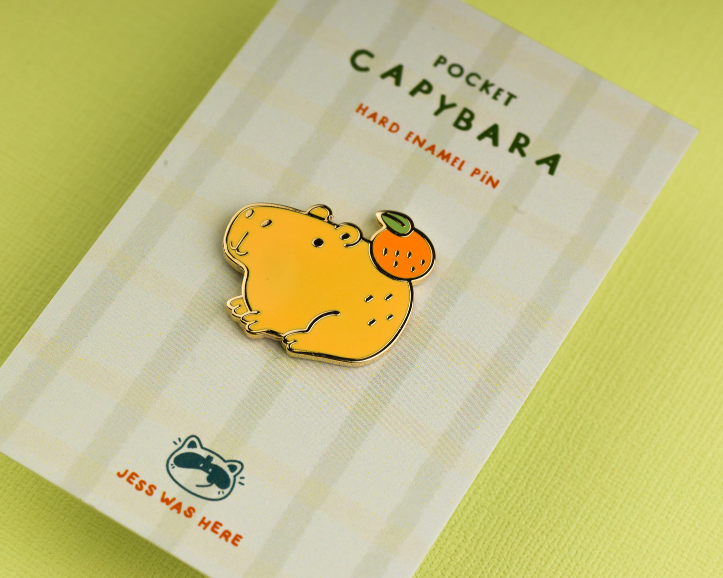 Mini Capybara - Enamel Pin