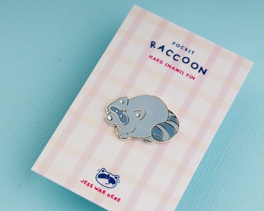 Mini Raccoon - Enamel Pin