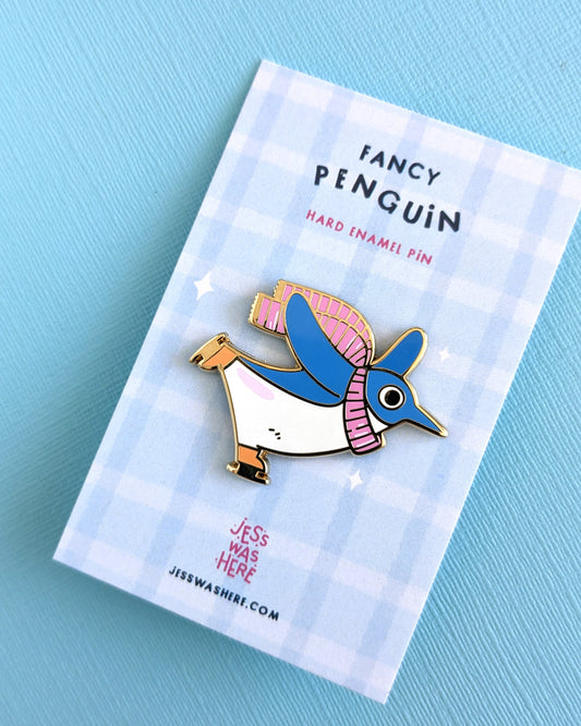 Fancy Penguin - Enamel Pin