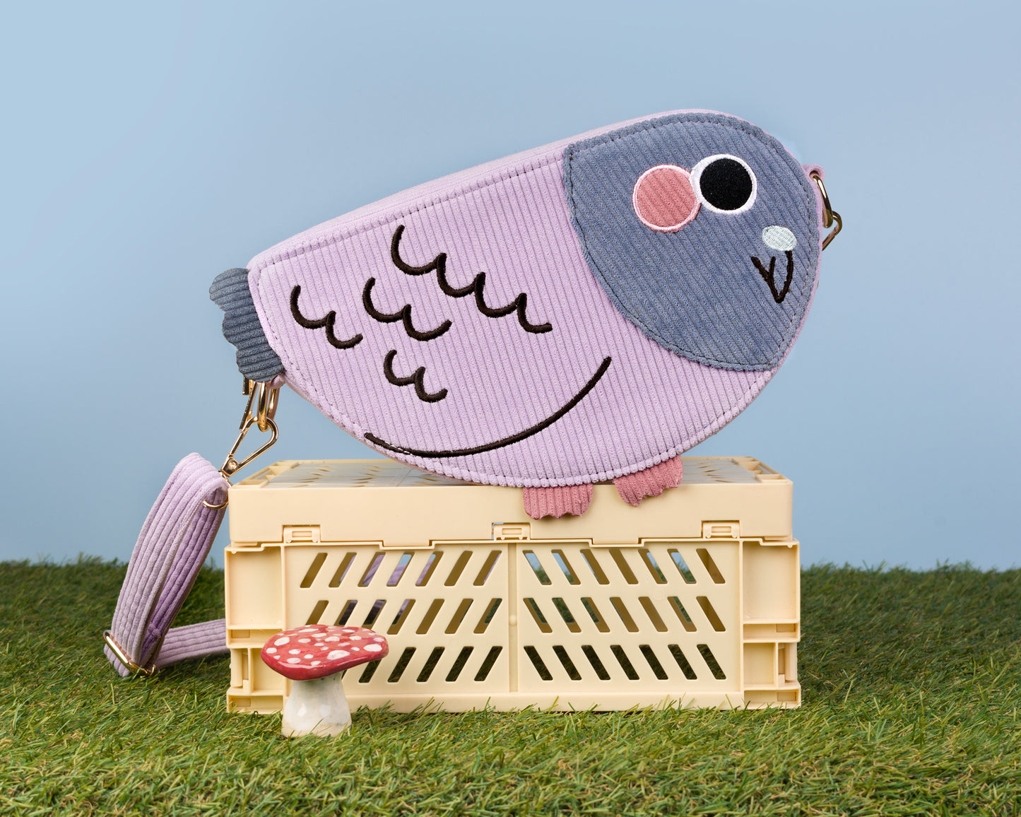 Pigeon - Corduroy Crossbody bag
