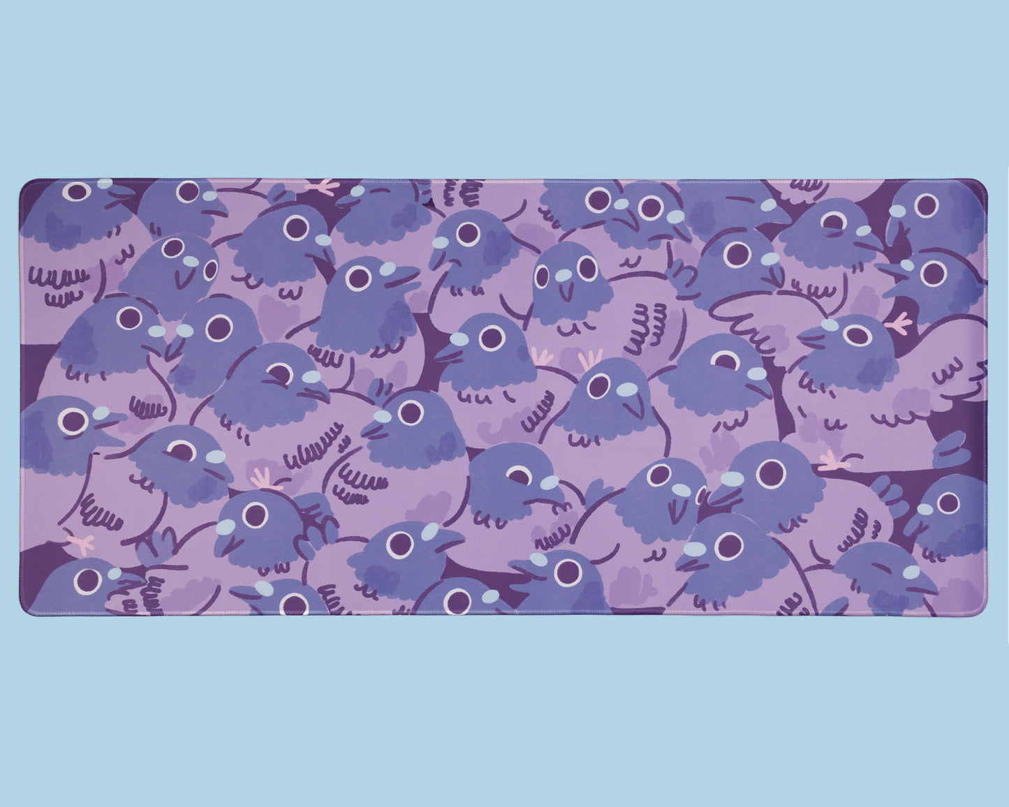 Lots of Pigeons - Large Desk Mat