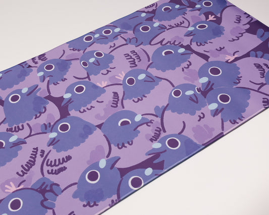 Lots of Pigeons - Large Desk Mat