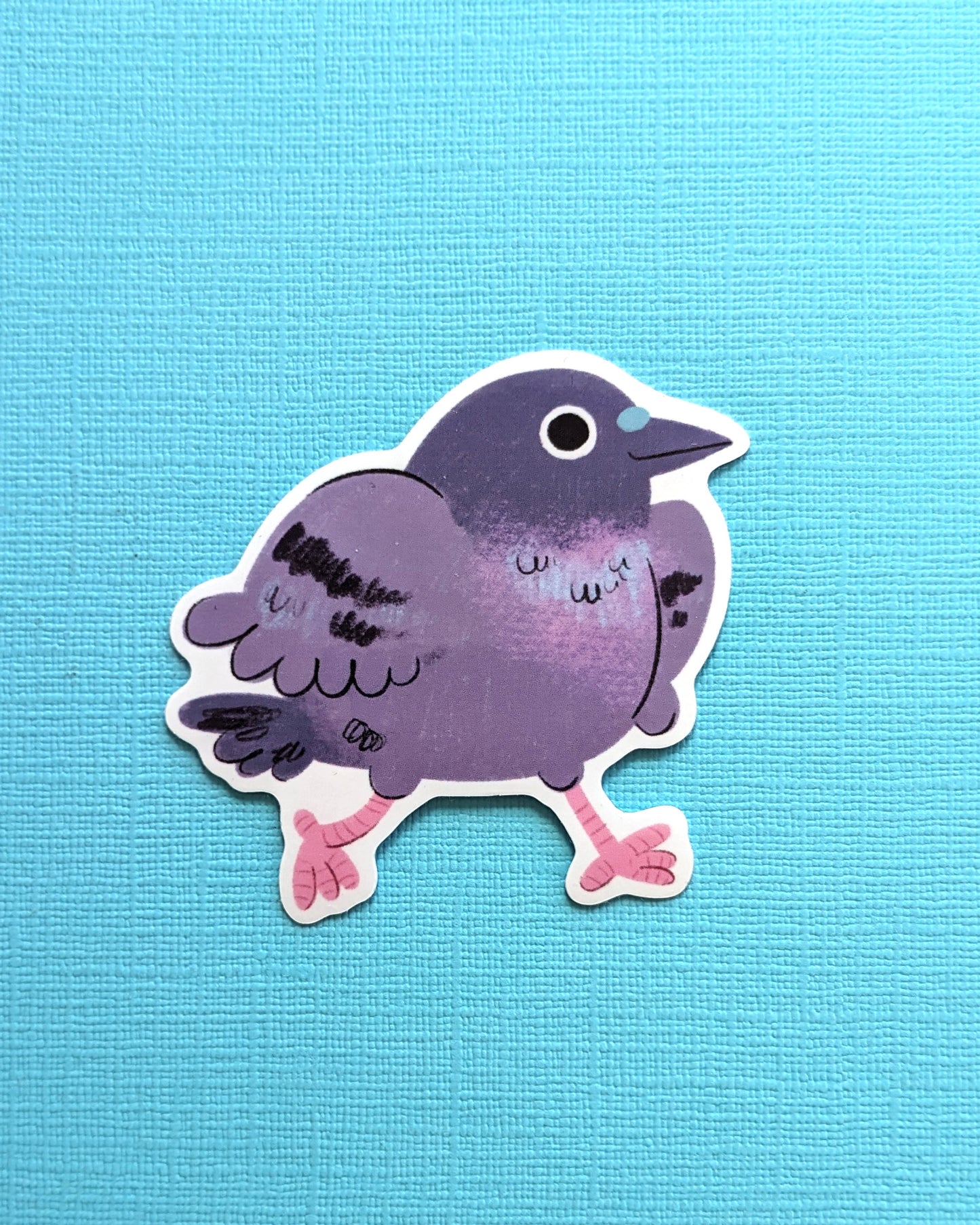 Happy Pigeon - Vinyl Sticker