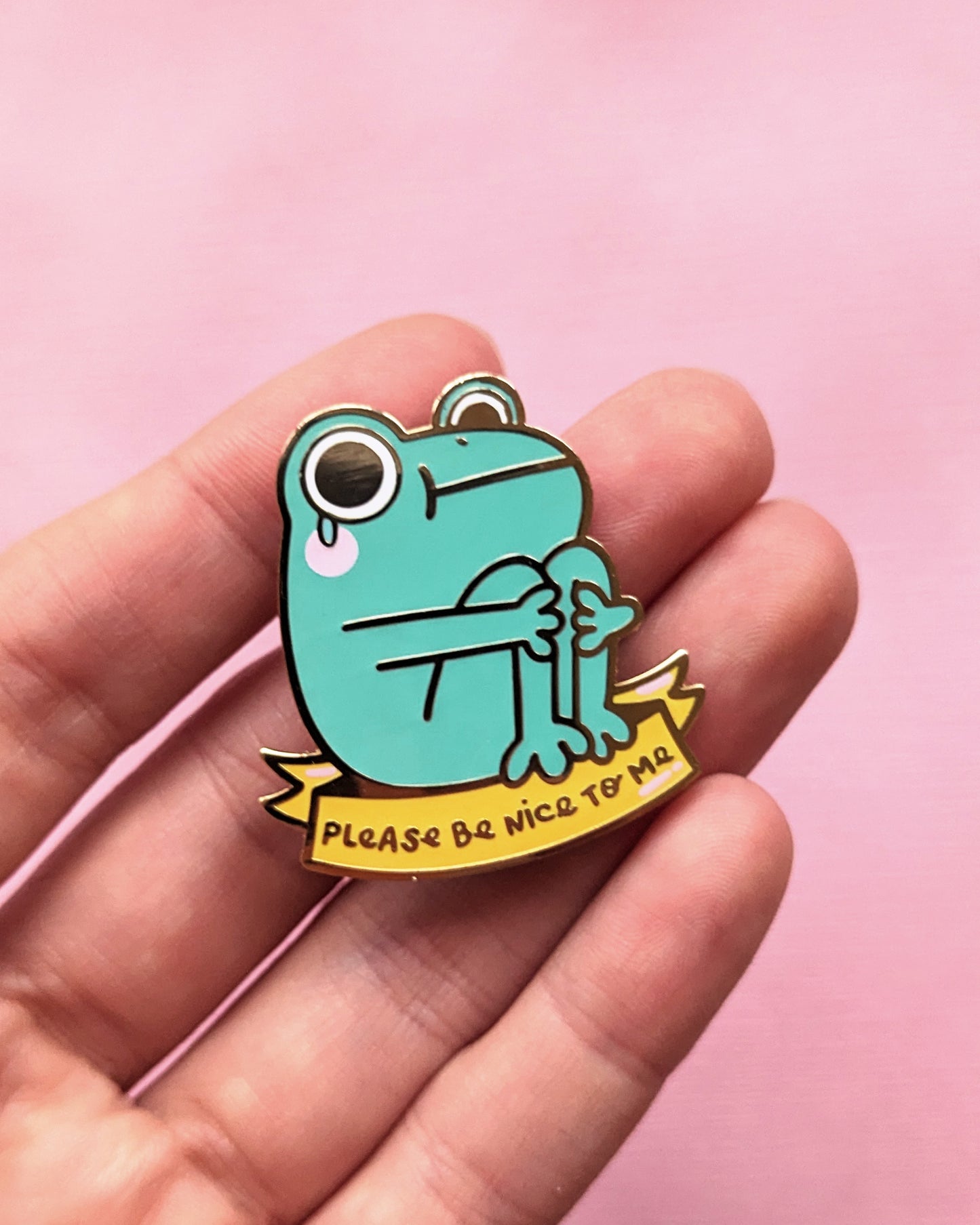 Please Be Nice to Me - Enamel Pin