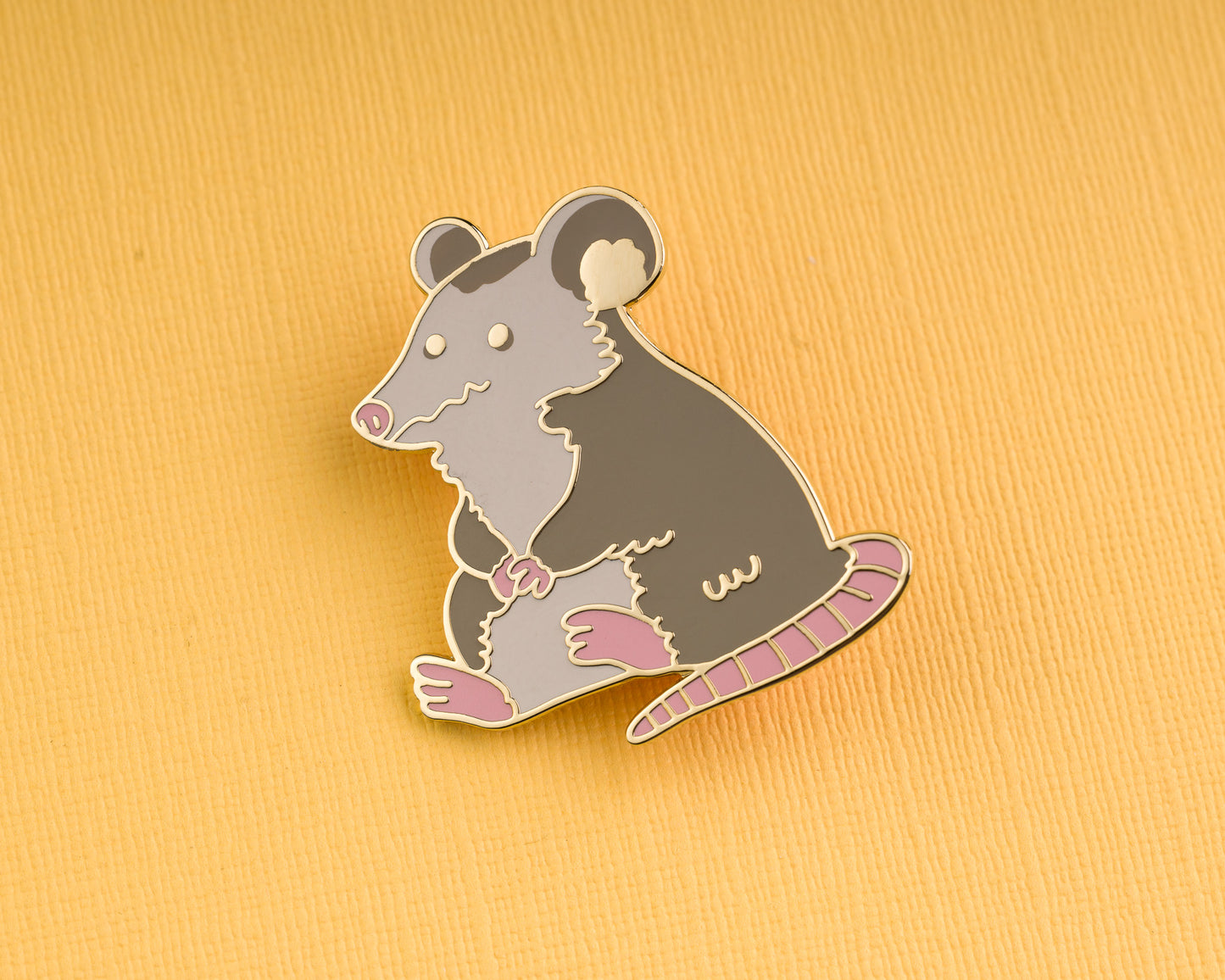 I promise I won't scream - Possum Enamel Pin
