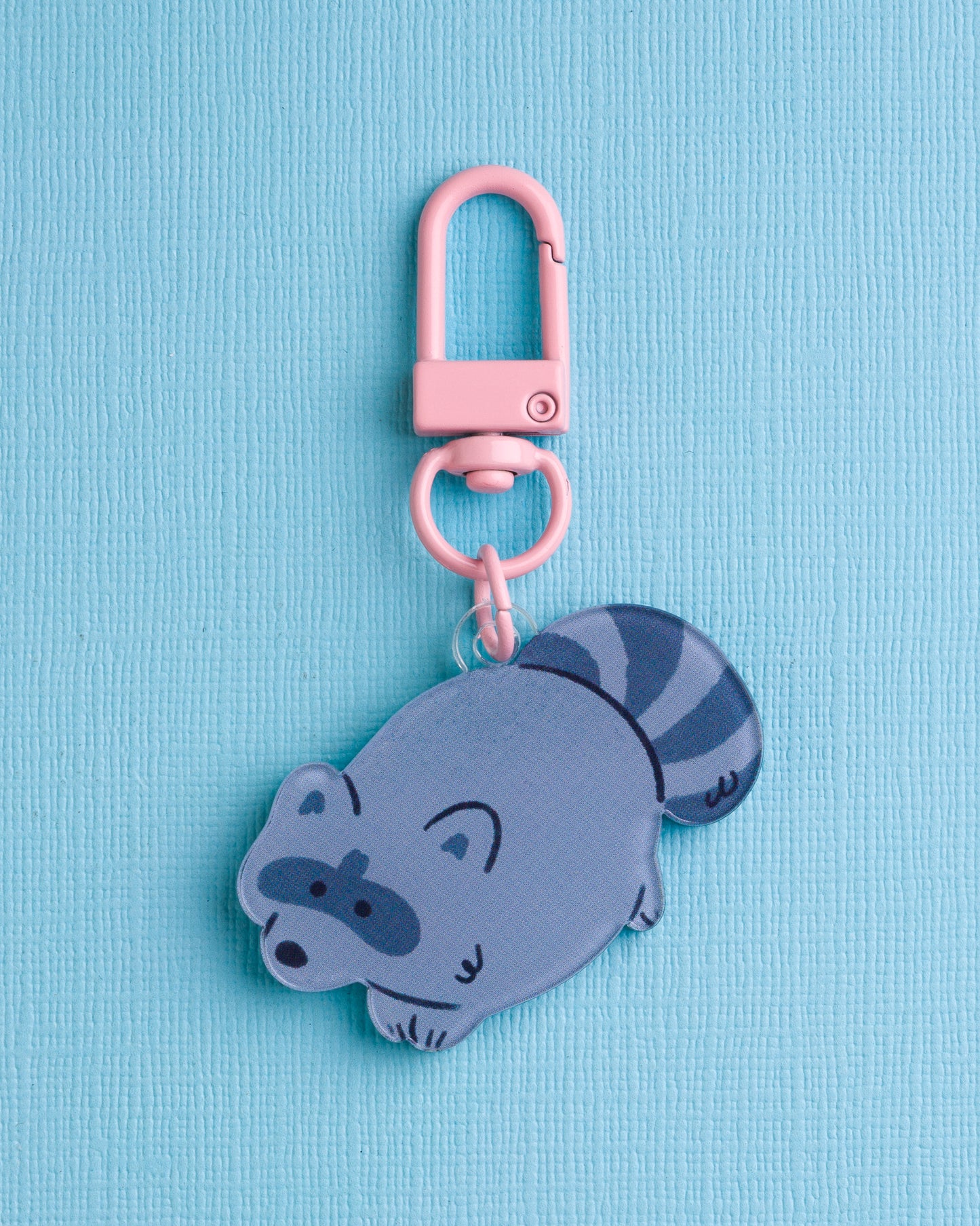 Mini Raccoon - Acrylic Keychain