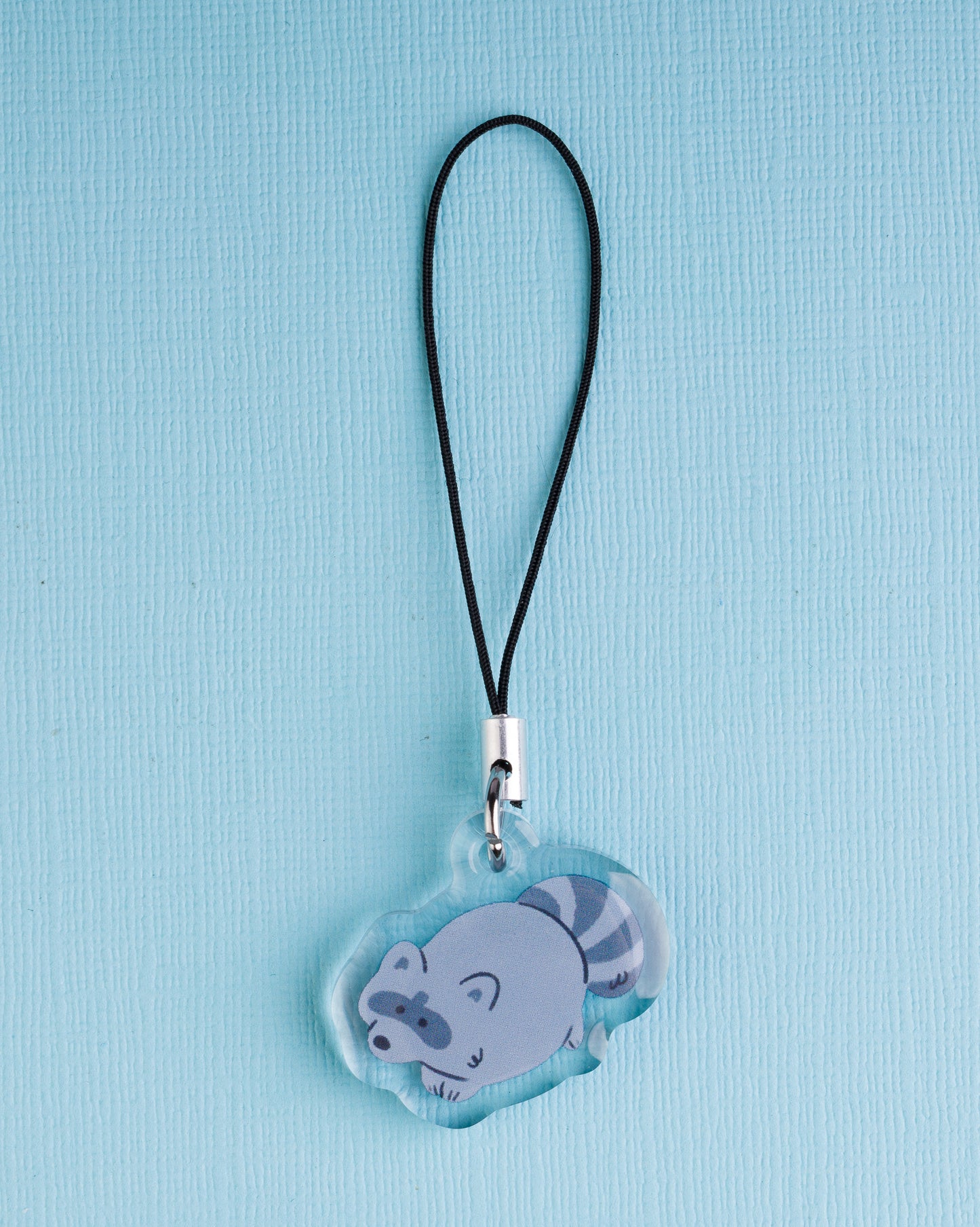 Raccoon - Acrylic Phone Charm