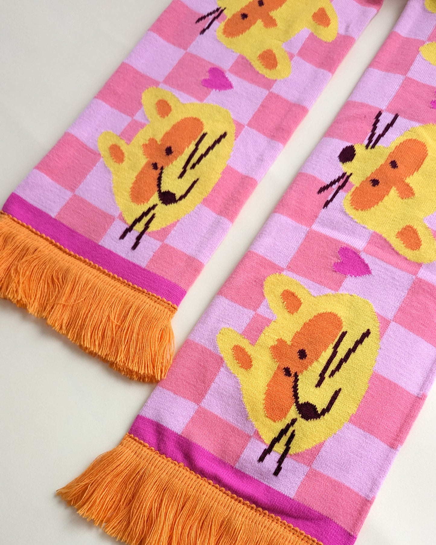 Raccoons and Hearts - Scarf