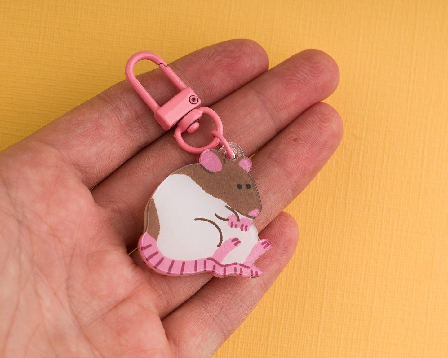 Mini Rat - Acrylic Keychain