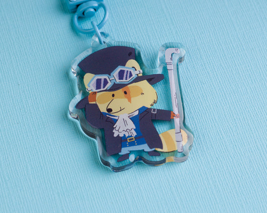 Revolutionary - Raccoon Pirates Epoxy Acrylic Keychain