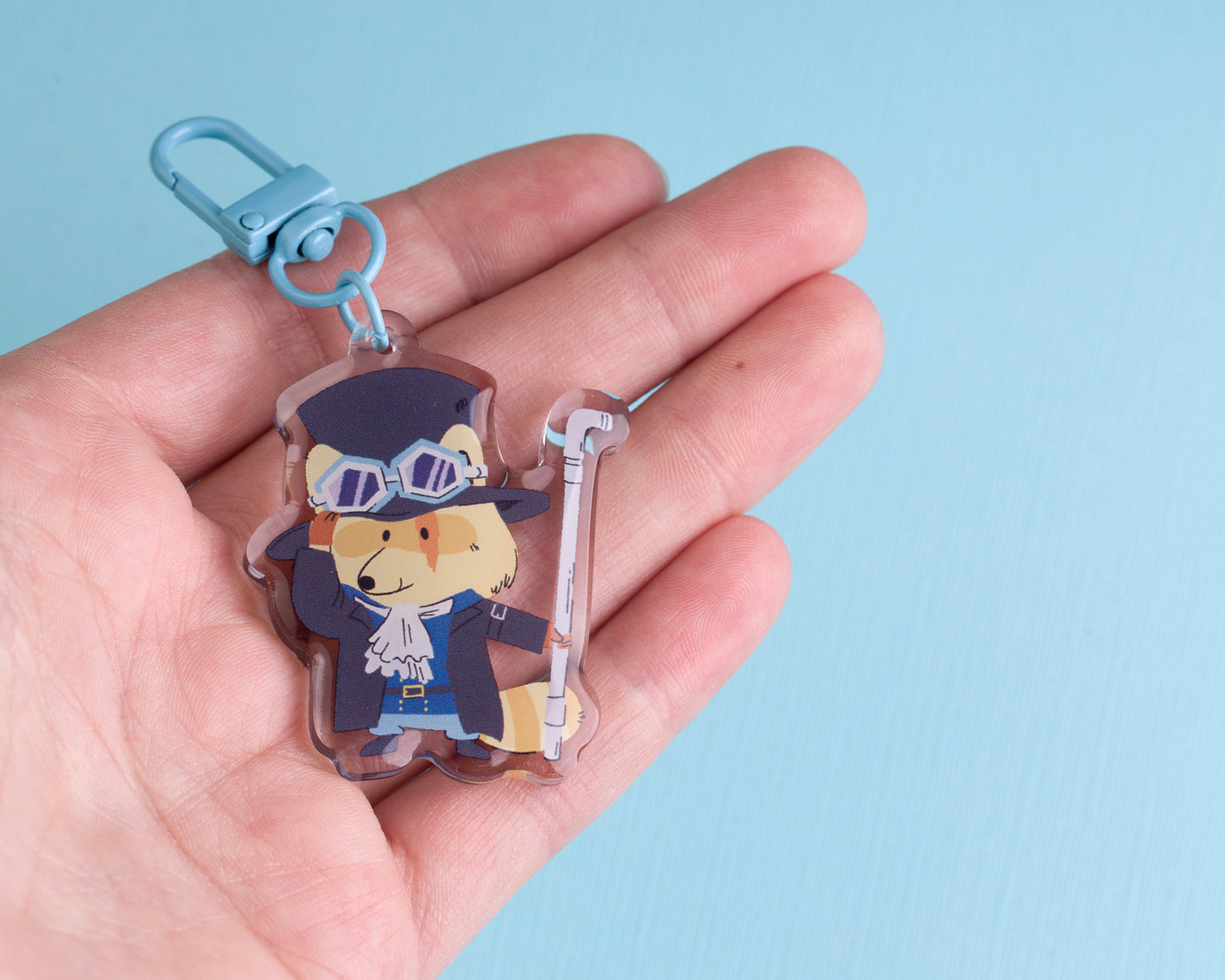 Revolutionary - Raccoon Pirates Epoxy Acrylic Keychain