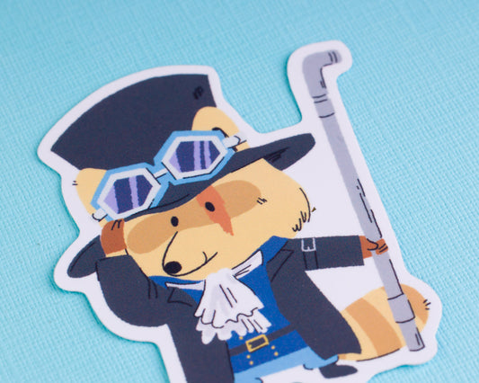 Revolutionary - Raccoon Pirates Vinyl Sticker