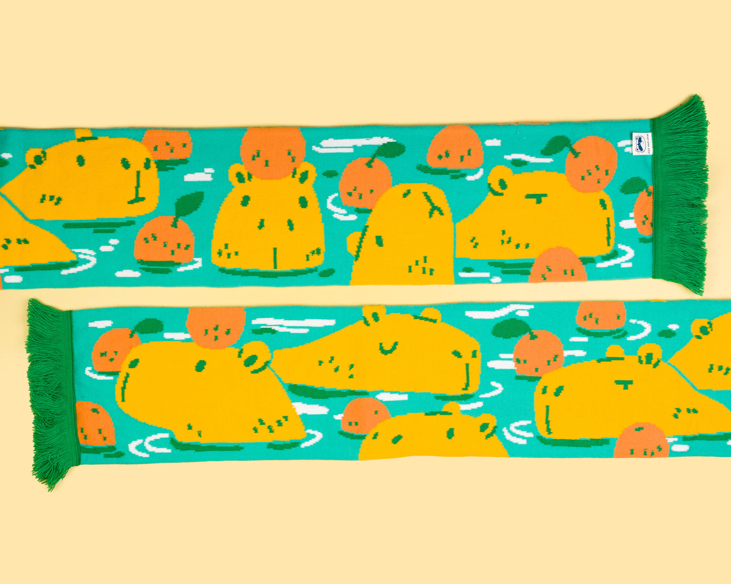 Capybaras and Oranges - Scarf