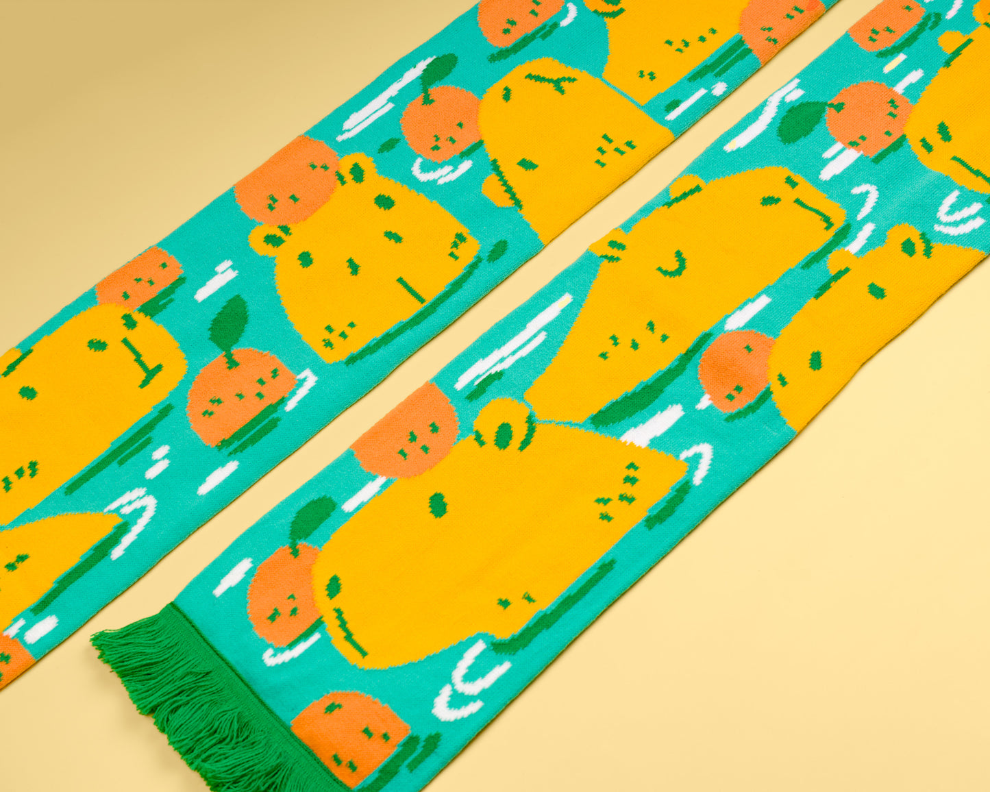 Capybaras and Oranges - Scarf