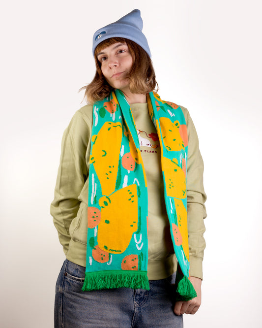 Capybaras and Oranges - Scarf
