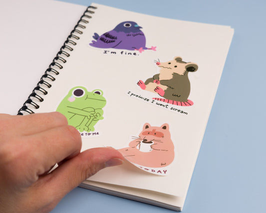 Lots of Pigeons - Reusable Sticker Book