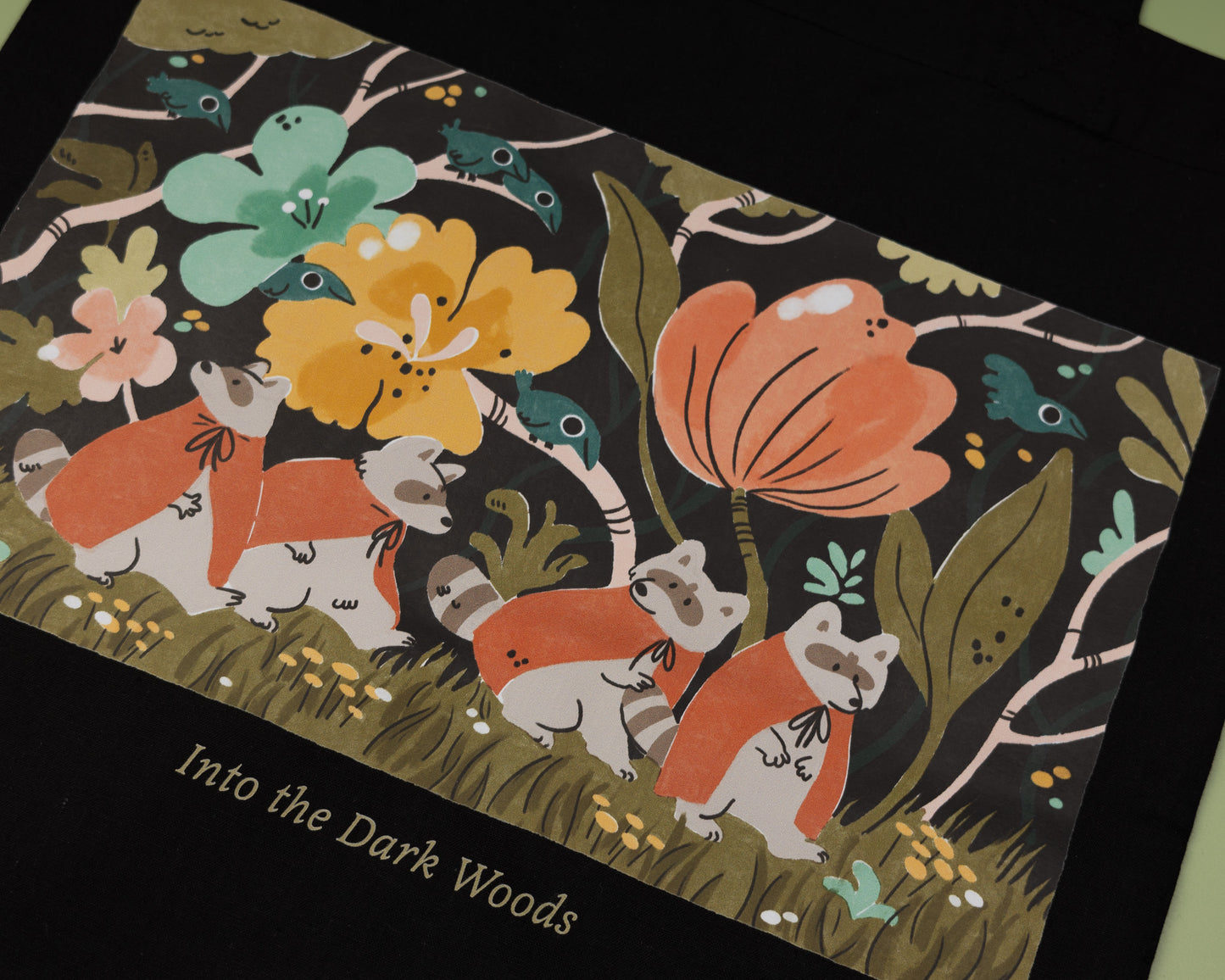 Into the Dark Woods - Cotton Tote Bag