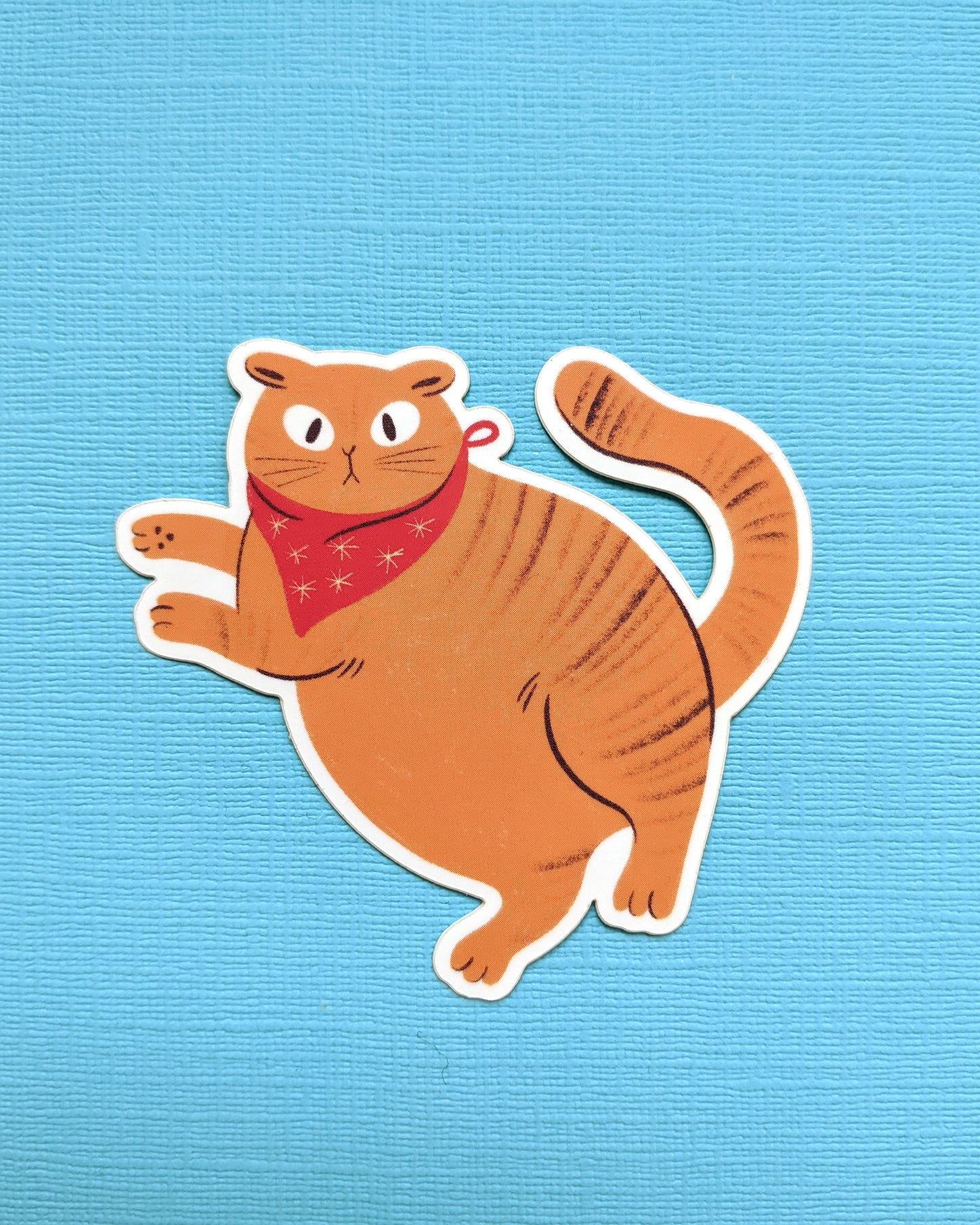 Bandana Cat - Vinyl Sticker
