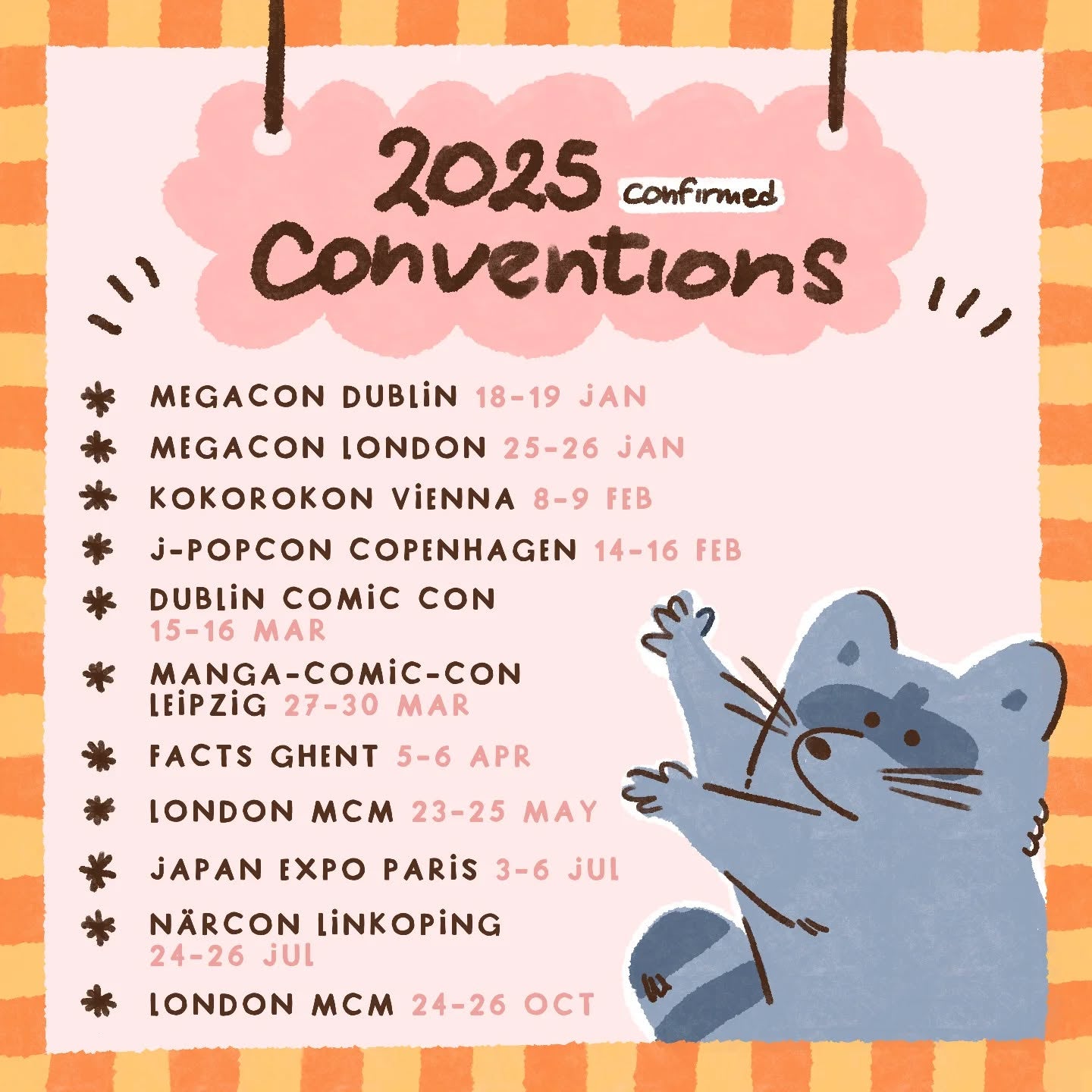 Con Schedule 2025!