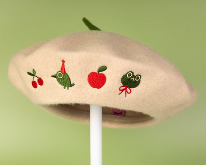 The Golden Orchard - Wool Beret