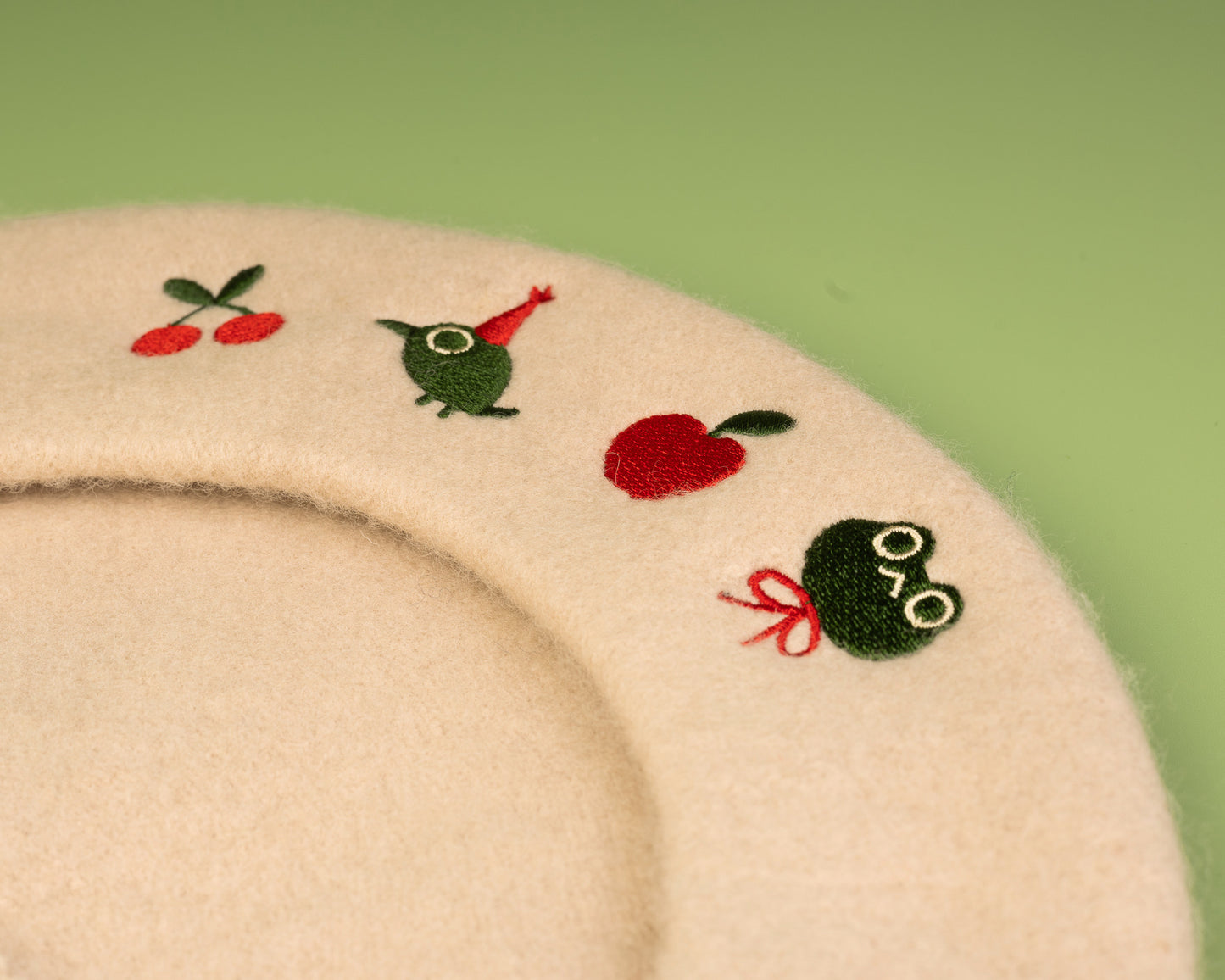 The Golden Orchard - Wool Beret