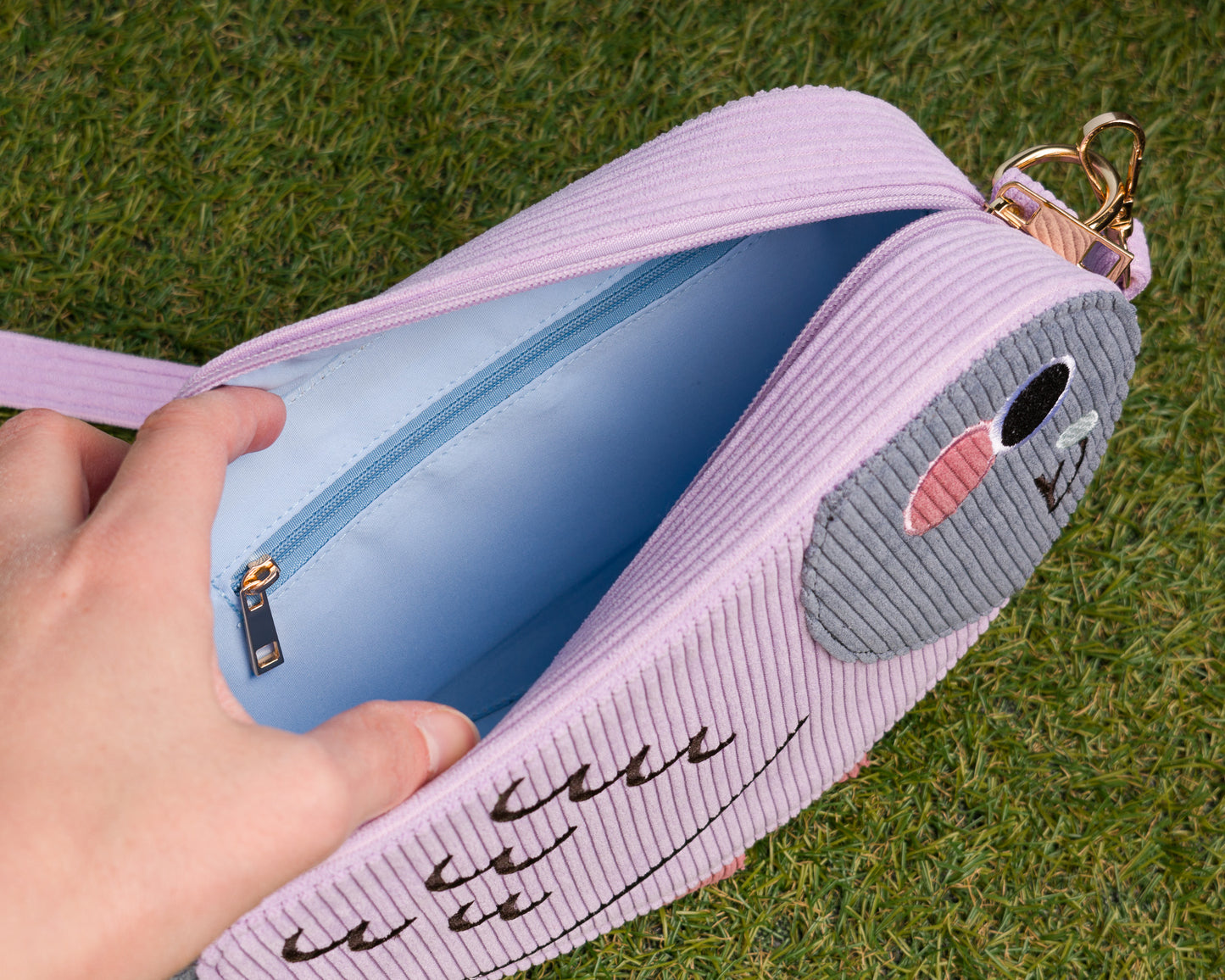 PREORDER Pigeon - Corduroy Crossbody bag
