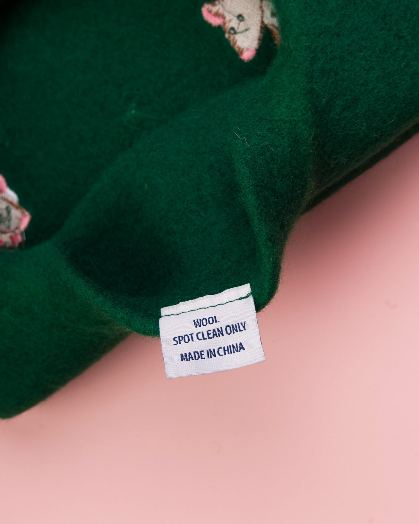 Rats and Strawberries - Wool Beret