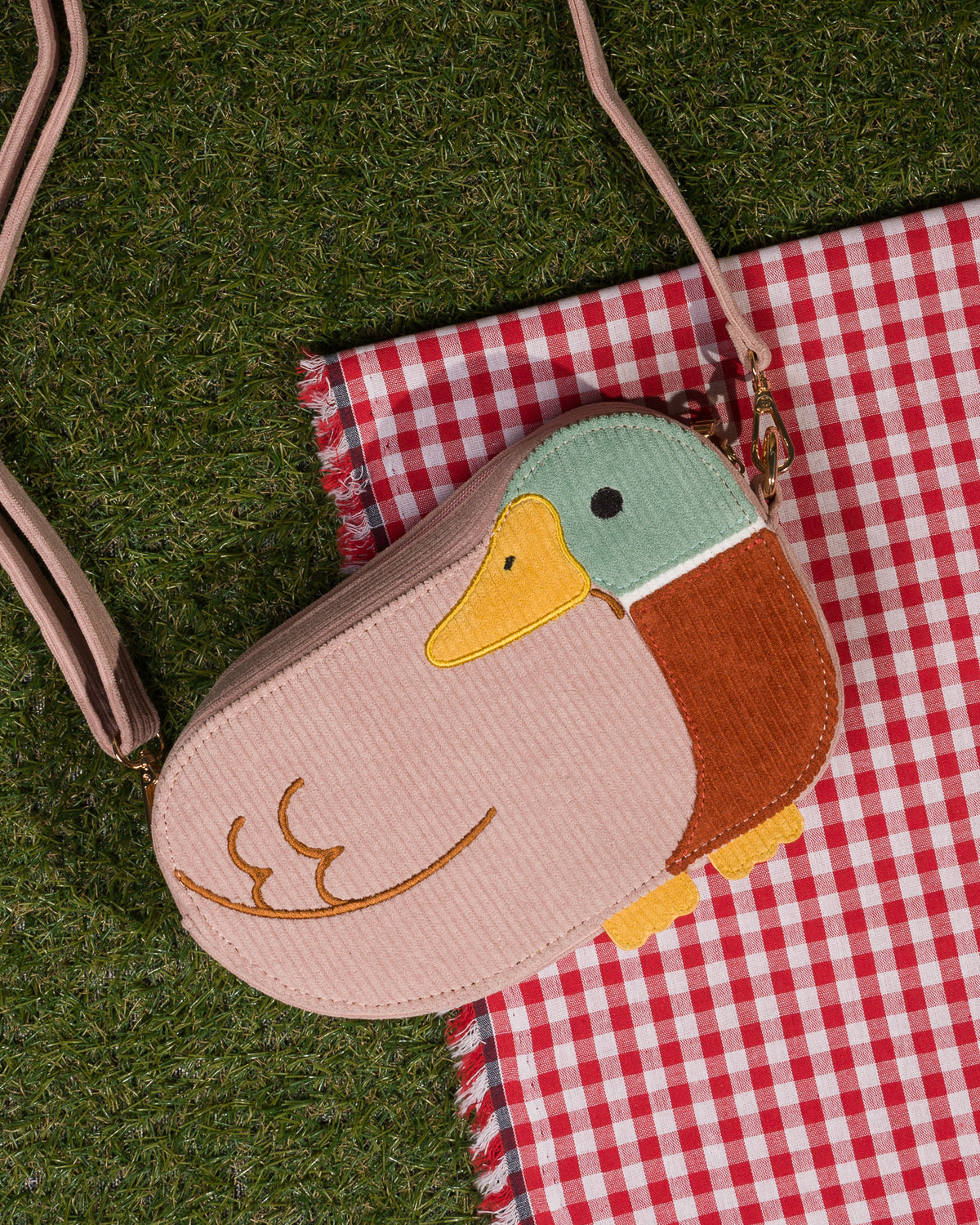 B-GRADE Mallard - Corduroy Crossbody bag