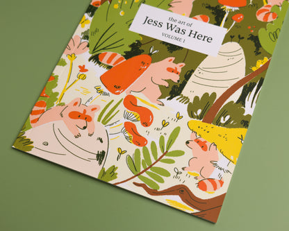 The Art of Jess Was Here - Mini Art Book